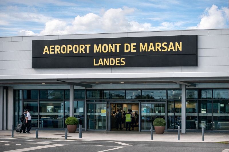 Terminal E5 de l'Aéroport de Mont de Marsan Landes